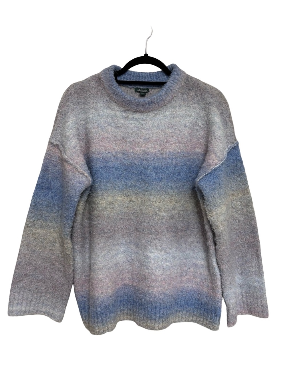 NEW Target Wild Fable Ombré Pastel Crewneck Sweater - Size M